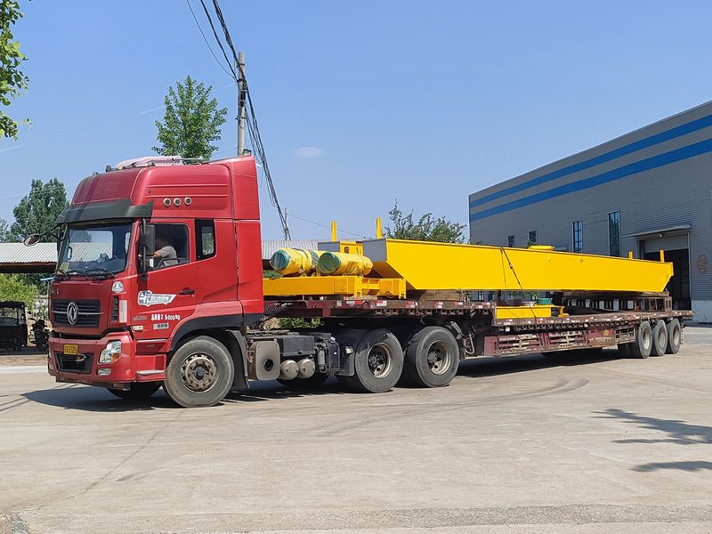 電動葫蘆橋式起重機  LH16/5t-16.4m 制作完成，發往湖南交付客戶使用。